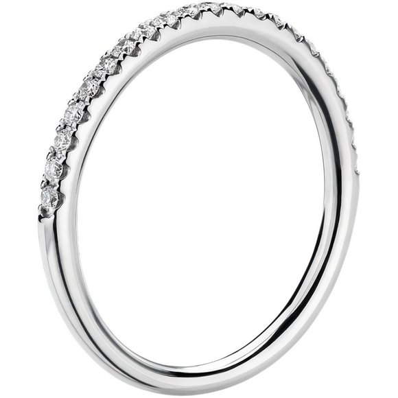 Pavé Diamond Ring in 14k White Gold (1/6 ct. tw.) - Picture 2 of 5